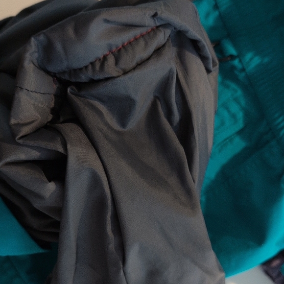 Lands End Squall Grow-A-Longs Teal Snow Bib Overalls - Picture 13 of 13